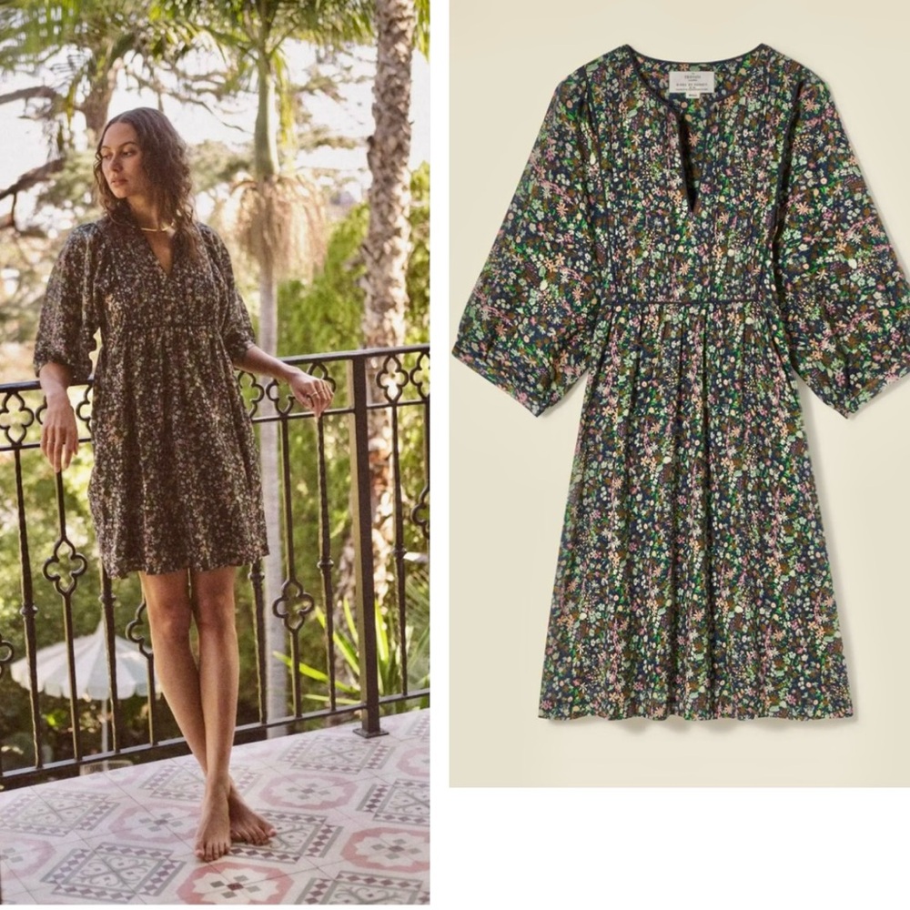 New Trovata Cotton Voile Paola Dress